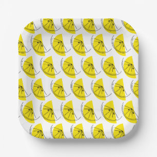 Citrus Lemon Multi Pappteller