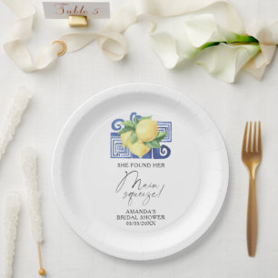 Citrus Lemon - Sie fand ihren Hauptpresse Pappteller