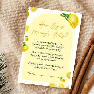 Citrus Lemon Wie groß ist Mamas Bauch Spiel
