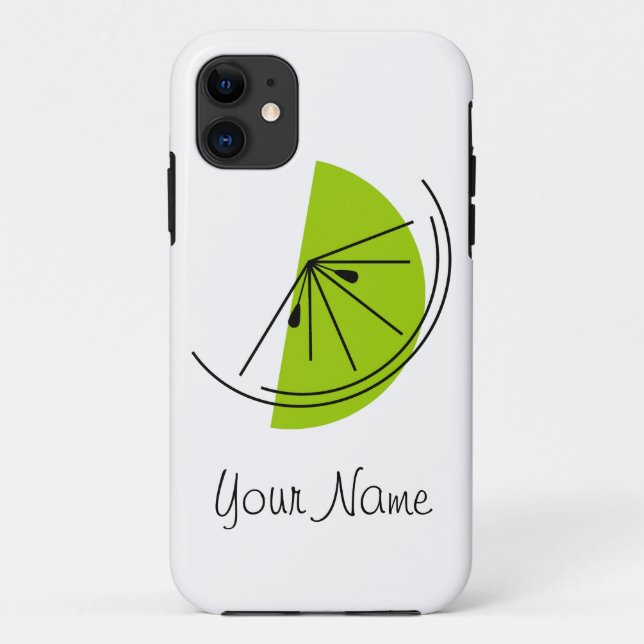 Citrus Limon "Name" iPhone Fall Case-Mate iPhone Hülle (Rückseite)