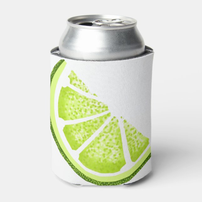 Citrus Limon Wedge Slice Dosenkühler (Kanne Vorderseite)