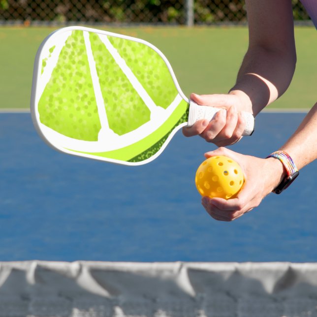 Citrus Limon Wedge Slice Pickleball Schläger (InSitu)