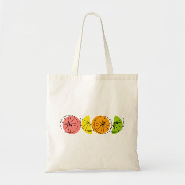 Citrus Line Totbeutel Tragetasche (Vorne)