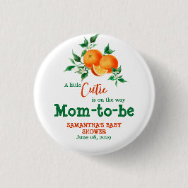 Citrus Little Süsse Botanical Orange Babydusche C Button