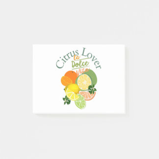 Citrus Lover, la Dolce Vita Post-it Klebezettel