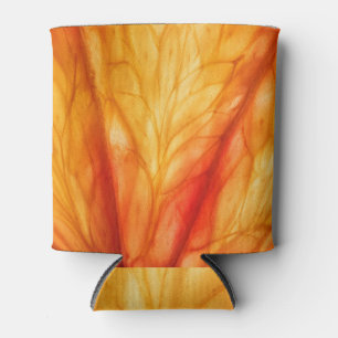 Citrus Macro: Blut Orange Abstrakt. Dosenkühler