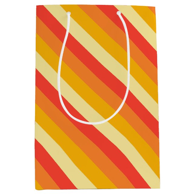 Citrus Medium Geschenktasche Mittlere Geschenktüte (Vorderseite)