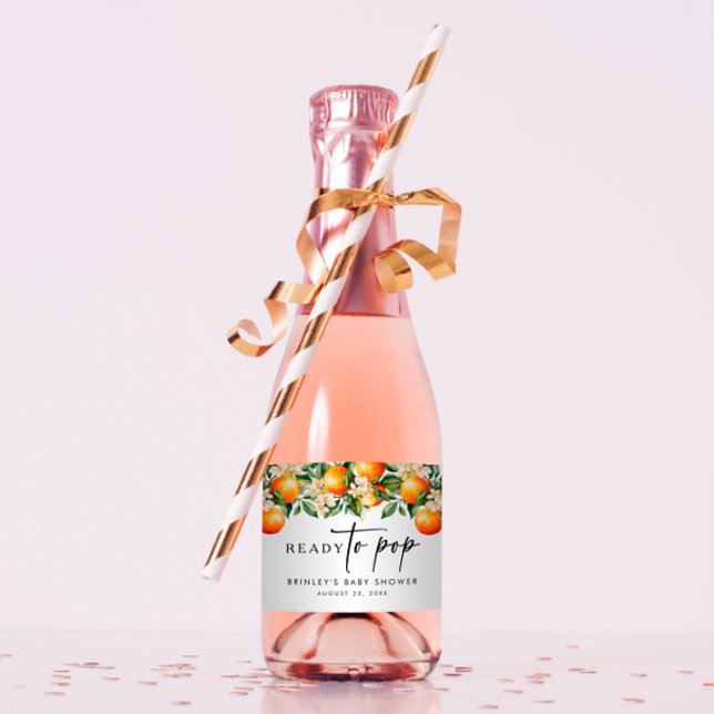 Citrus Mini Sparkling Weinmarken Bereit zum Pop (Von Creator hochgeladen)