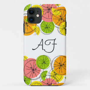 Citrus 'Monogram' iPhone Case