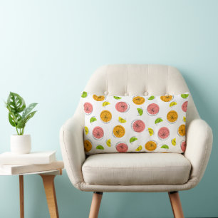 Citrus Multi grün zurück Lumbar Kissen