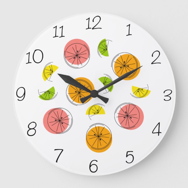 Citrus Multi Numbers rund um die Uhr (Vorderseite)