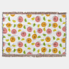 Citrus Multi-Wurfdecke Decke