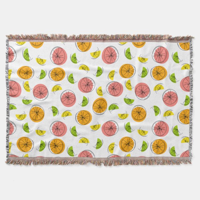 Citrus Multi-Wurfdecke Decke (Vorderseite)