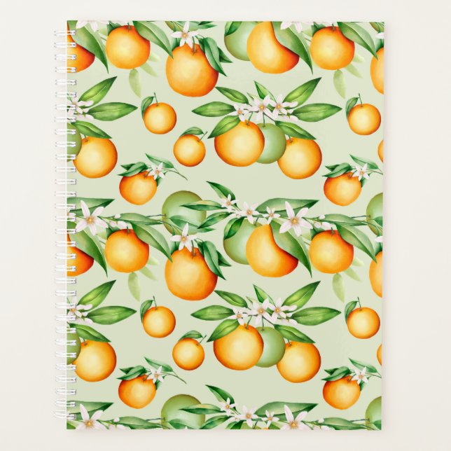Citrus Muster Planer (Vorderseite)