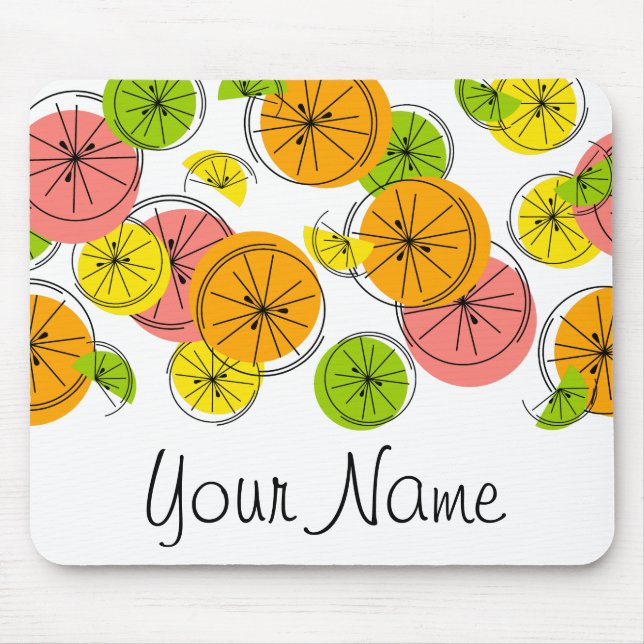 Citrus Name Mauspad (Vorne)