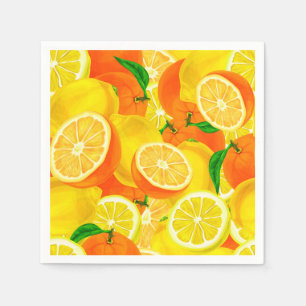 Citrus Napkins Serviette