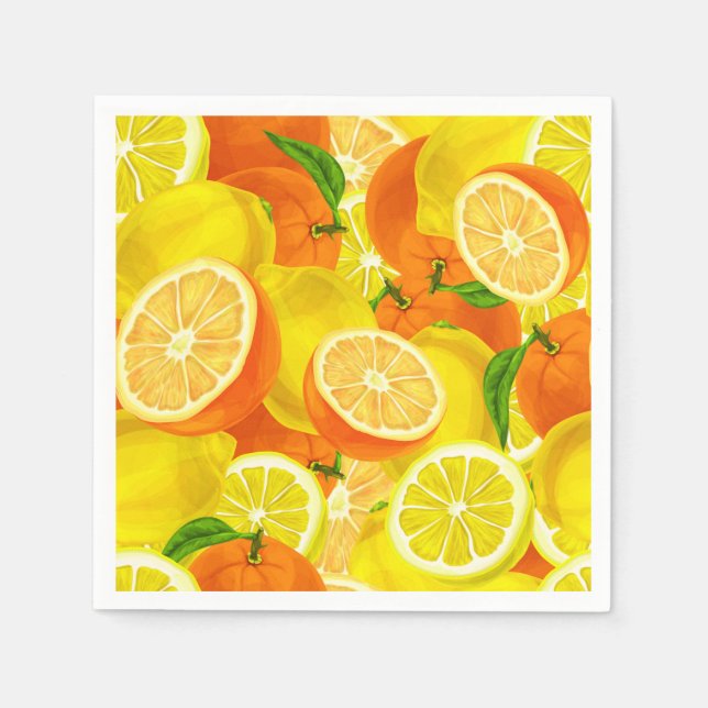 Citrus Napkins Serviette (Vorderseite)