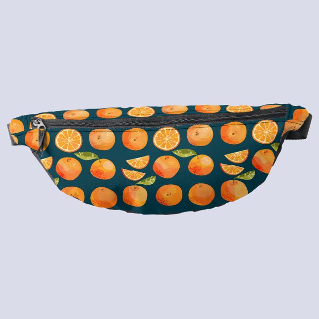 Citrus Orange Bauchtasche (Citrus Oranges pattern fanny pack)