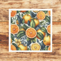 Citrus Orange Fresh Lemon & Yellow Green Summer