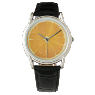 Citrus Orange Fun Armbanduhr
