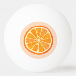 Citrus Orange Fun Frucht Tischtennisball