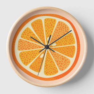 Citrus Orange Fun Uhr