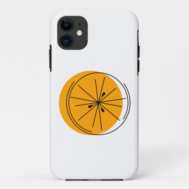 Citrus Orange iPhone Gehäuse Case-Mate iPhone Hülle (Rückseite)