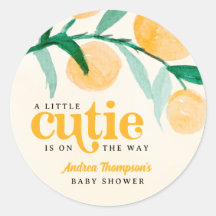 Citrus Orange Kleine Süsse Kinderdusche