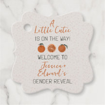 Citrus Orange Little Süsse Gender Reveal Party