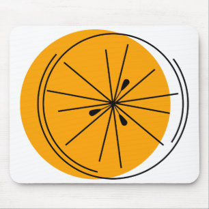 Citrus Orange-Mauspad Mousepad