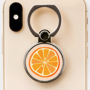 Citrus Orange Telefonring Ständer