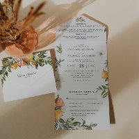 Citrus Orchard Botanic | Alles in einer Hochzeitsf