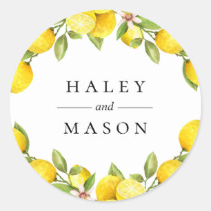Citrus Orchard Personalisiert Sticker