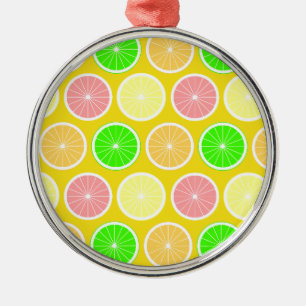 Citrus Ornament Aus Metall