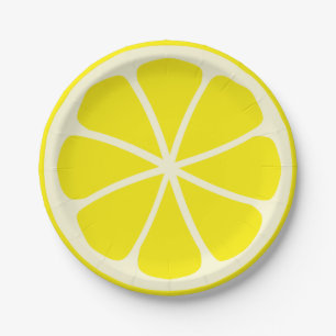 Citrus Party Lemon Pappteller