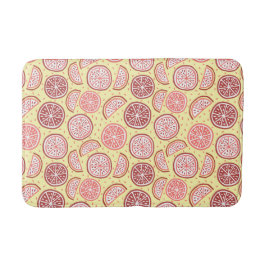 Citrus Pattern Badematten
