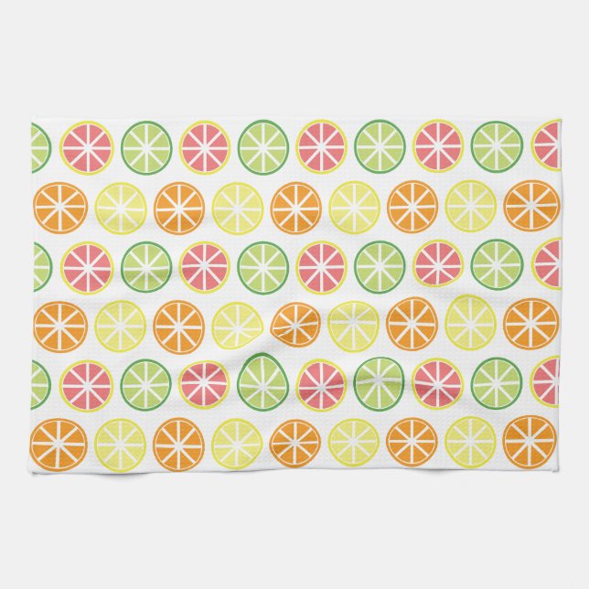 Citrus Pattern Küchentuch (Horizontal)