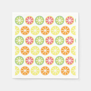 Citrus Pattern Paper Napkins Serviette