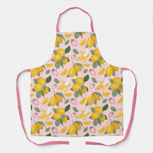 Citrus Pattern Schürze (Vorderseite)