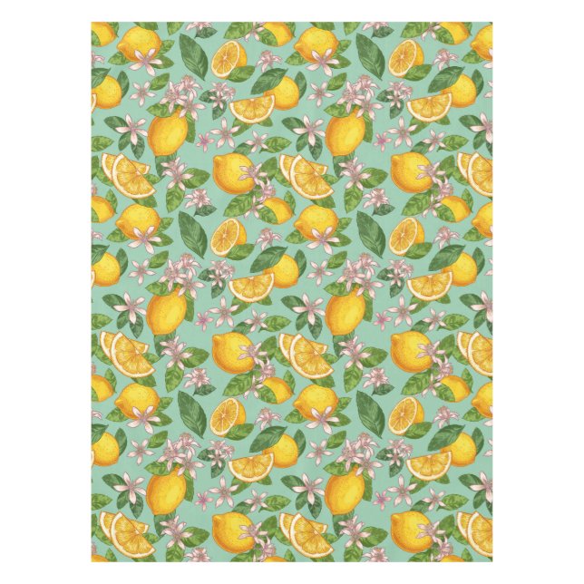 Citrus Pattern Tablecloth Tischdecke (Vorderseite)