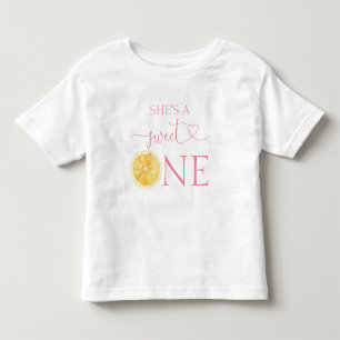 Citrus She's A Sweet One 1. Geburtstag Kleinkind T-shirt