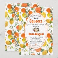 Citrus Sie fand ihr Haupt-Squeeze-Brautparty