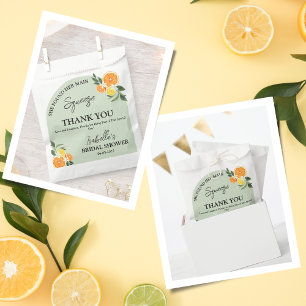 Citrus Sie gefunden ihren Hauptdanken Brautparty Geschenktütchen