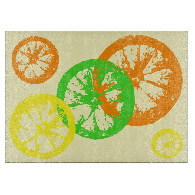Citrus Slice Cutting Board Schneidebrett (Vorderseite)