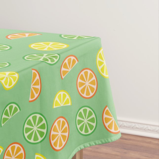 Citrus Slice Kid's Birthday Summer Tischdecke (Beispiel)