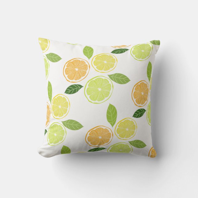 Citrus Slices Pillow Kissen (Vorderseite)