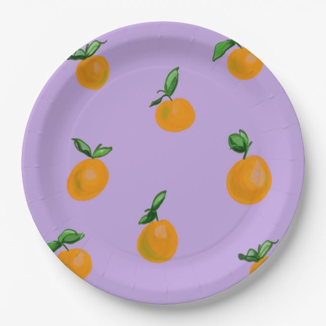 Citrus Studio I Pappteller (Vorderseite)