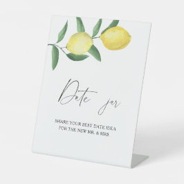 Citrus - Tag Nacht Ideen. Date Jar Bridgame Sockelschild