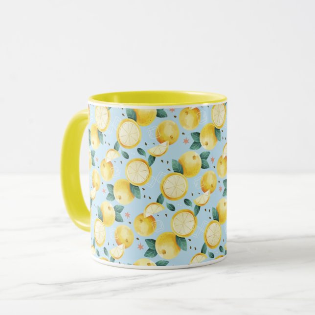 Citrus-Tasse Tasse (Vorderseite Links)