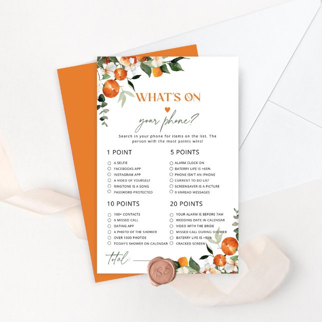 Citrus Thema, was auf Ihrem Handyspiel ist (Von Creator hochgeladen)